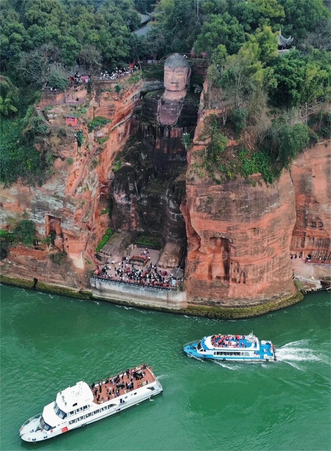 Leshan Giant Buddha in Sichuan