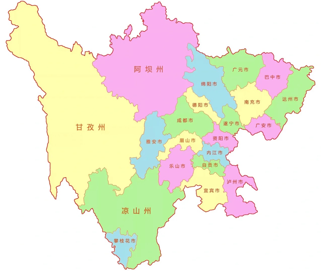 เฉิงตูอยู่ในมณฑลอะไร? (What Province is Chengdu in?)