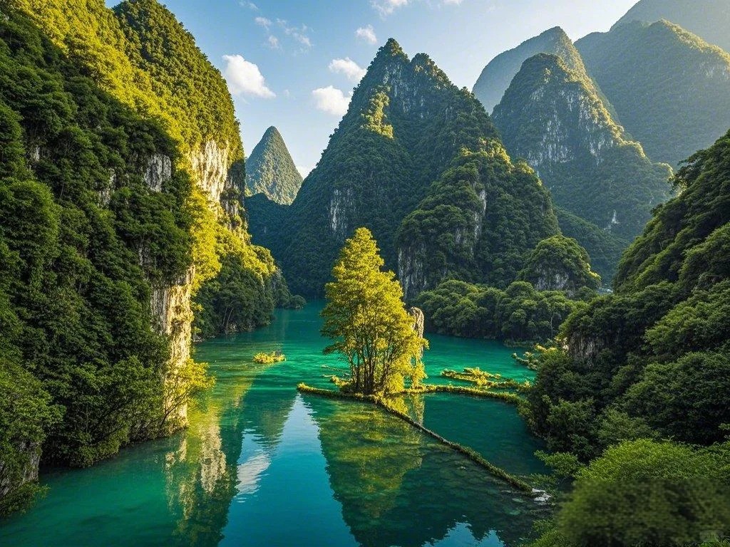 สวรรค์แห่งการหลบร้อนของจีน อัญมณีสีเขียวบนเข็มขัดของโลก---LIPO Guizhou